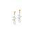 Coeur de Lion Earrings - Dancing Crystals & Pearls - 113621.1816.0