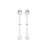 FJF JEWELLERY Earrings - Bella Pearl - FJF0030032SWH