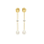 FJF JEWELLERY Earrings - Bella Pearl - FJF0030032YWH