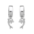 Schneider Basic Earrings - Silber - Delfin - SK07