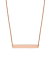 Momentoss Filo Necklace - Rosé - Eckig - 20200783