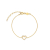 FJF JEWELLERY Bracelet - Classic Heart Pavé - FJF0050026YWH