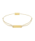 Momentoss Filo Bracelet - Textil - Beige - Gold - Eckig - 21200054