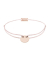 Momentoss Filo Bracelet - Textil - Hellrosa - Roségold - 21200067