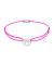Momentoss Filo Bracelet - Textil - Pink - rhodiniert - Engel - 21200647