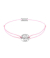 Momentoss Filo Bracelet - Textil - Babyrosa - rhodiniert - Lebensbaum - 21200936