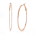 DiamondGroup Creoles - Brillant Rosegold 750 - 2C247RG-2