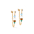 Coeur de Lion Earrings - 302021.1516.0