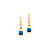 Coeur de Lion Earrings - Autumn Glow Cube - 441320.1538.0