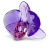 Swarovski crystal figurine - Idyllia SCS Orchidee - 5669354