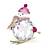 Swarovski crystal figurine - Holiday Cheers Dulcis - 5687121