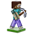Swarovski crystal figurine - Minecraft Steve - 5701272