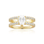SIF Jakobs Rings - Ellisse - SJ-R2357-CZ-YG