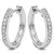 DiamondGroup Creoles - Brillant Weißgold 750 - 96-10038