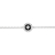 Maja Emulto Bracelet - Starshine black - EL00113.BR.RH.B