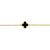 Maja Emulto Bracelet - Black Clover - EL0004.BR.YG.B