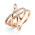DiamondGroup Rings - Brillant Rosegold 750 - c42-11890