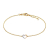 Stardiamant Bracelet - Herz - Brillant Gelbgold 585 - D2615G