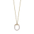 Stardiamant Collier - Brillant Gelbgold 585 - D3230G