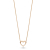 FJF JEWELLERY Necklace - Classic Heart - FJF0010048SRG