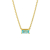 Maja Emulto Necklace - Celestial Azure - EL00135.NE.YG.BT