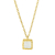 Maja Emulto Necklace - Mystic Tide - EL00143.NE.YG.MOP