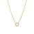 Maja Emulto Necklace - Sparkle Clover - EL0007.NE.YG