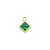 Maja Emulto Charms for earrings - Verde Vigneto - EL00166.ER.YG.YW