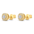 Maja Emulto Studs - MAJESTIC - EL00184.ER.YGLG