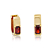 Maja Emulto Earrings - Veloura Red - EL00356.ER.YG