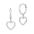 Engelsrufer Earrings - ERE-HEARTSHINY-ZI-CR