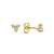 Jackie Studs - Miró Triangle Topaz - JKE23.011