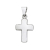 Schneider Basic Pendant - Kreuz – Weißgold - K27