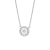 Maja Emulto Necklace - Starshine white - EL00114.NE.RH.W