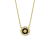 Maja Emulto Necklace - Starshine black - EL00114.NE.YG.B