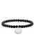 Thomas Sabo Bracelet - Love Bridge - Schwarz Scheibe - LBA0114-023-11