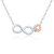 Best of Diamonds Collier - Infinity Heart - NK160.0.03WG/RG