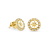 Maja Emulto Studs - Starshine White - EL00112.ER.YG.W