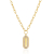 SIF Jakobs Necklace - CAPIZZI GRANDE - SJ-N42231-CZ-YG