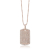 SIF Jakobs Necklace - Gemmano - SJ-P1015-CZ(RG)/70