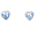 Schneider Basic Studs - Silber - Herz Blau - SK15