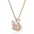 Swarovski Necklace - Swan Halskette mit Anhänger - 5732414