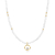 FJF JEWELLERY Necklace - Icon Heart Stone Edition Rainbow Moonstone -FJF0010050YRB