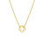 Maja Emulto Necklace - White Clover - EL0003.NE.YG.W