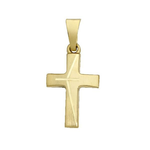 Schneider Basic Pendant - Kreuz – Gold - K19
