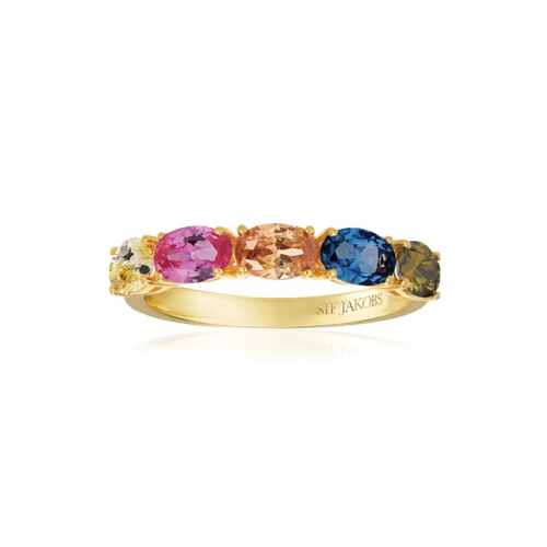 SIF Jakobs Rings - Ellisse Cinque - SJ-R2341-XCZ-YG