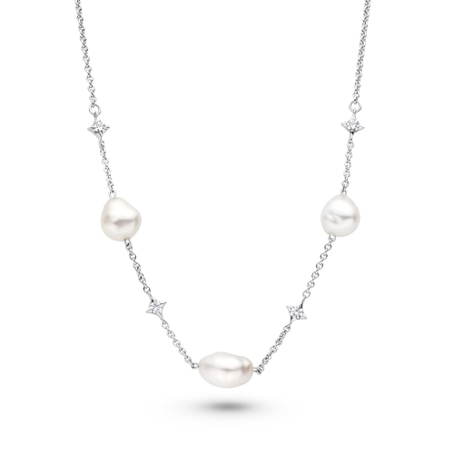 FJF JEWELLERY Necklace - Bella Pearl - FJF0010032SWH
