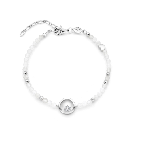 FJF JEWELLERY Bracelet - Icon Heart Stone Edition - FJF0050028SRB