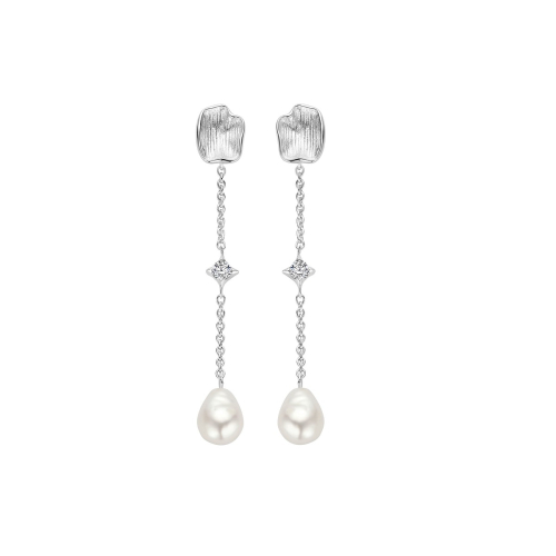FJF JEWELLERY Earrings - Bella Pearl - FJF0030032SWH
