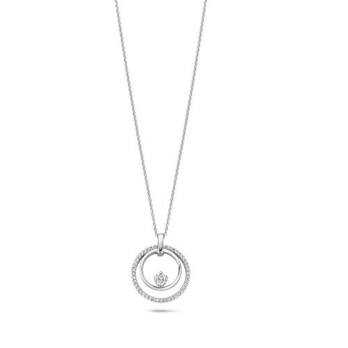 FJF JEWELLERY Necklace - Icon Heart Pavé - FJF0010020SWH